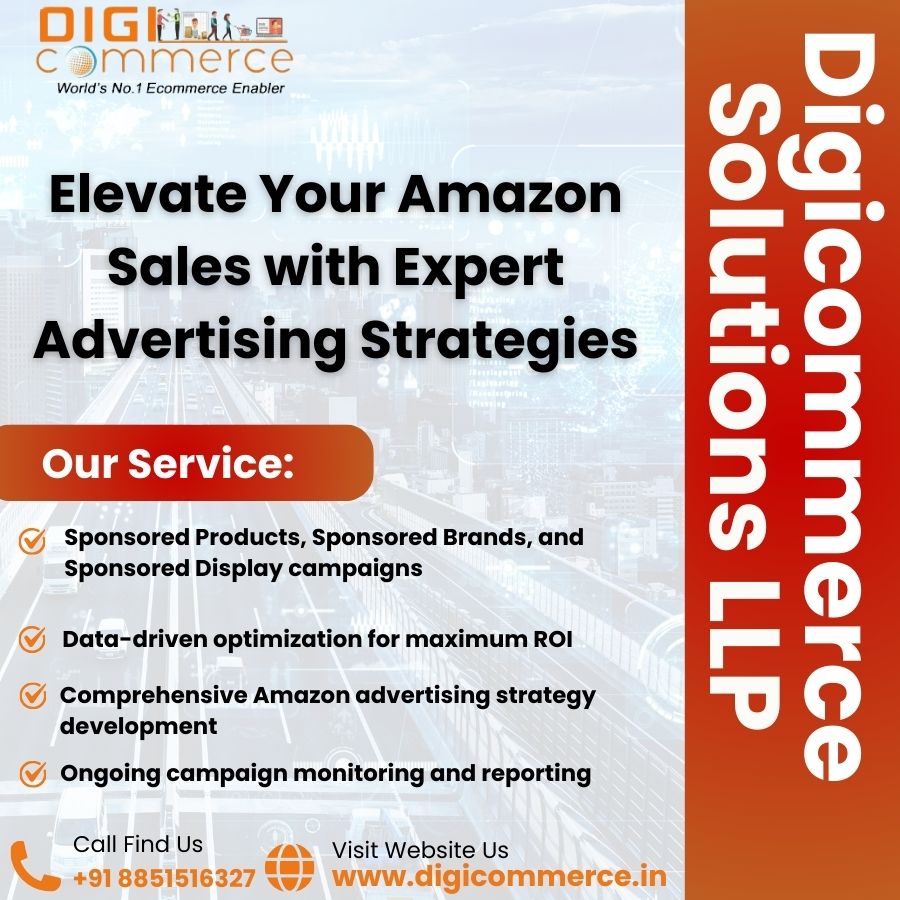 Amazon Advertising Services | Boost Sales with Digicommerce Solutions LLP