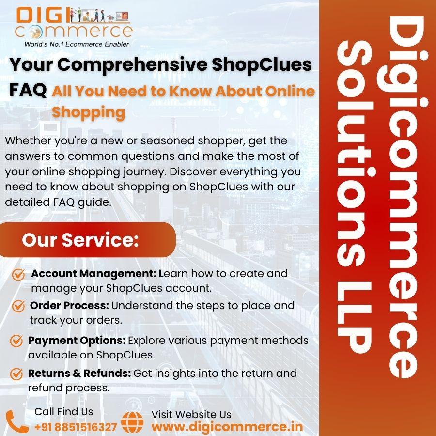 Explore the complete ShopClues FAQ to learn about shipping, payments, returns, and everything else you need to know for a seamless shopping experience.