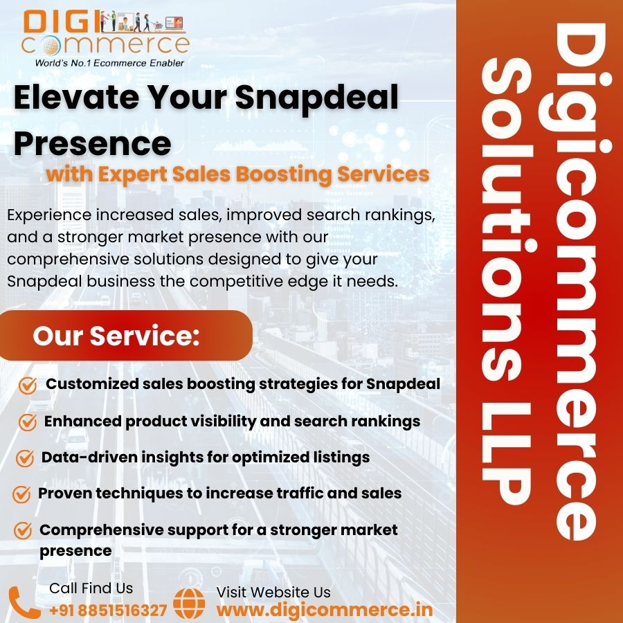 Elevate Your Snapdeal Presence with Expert Sales Boosting Services